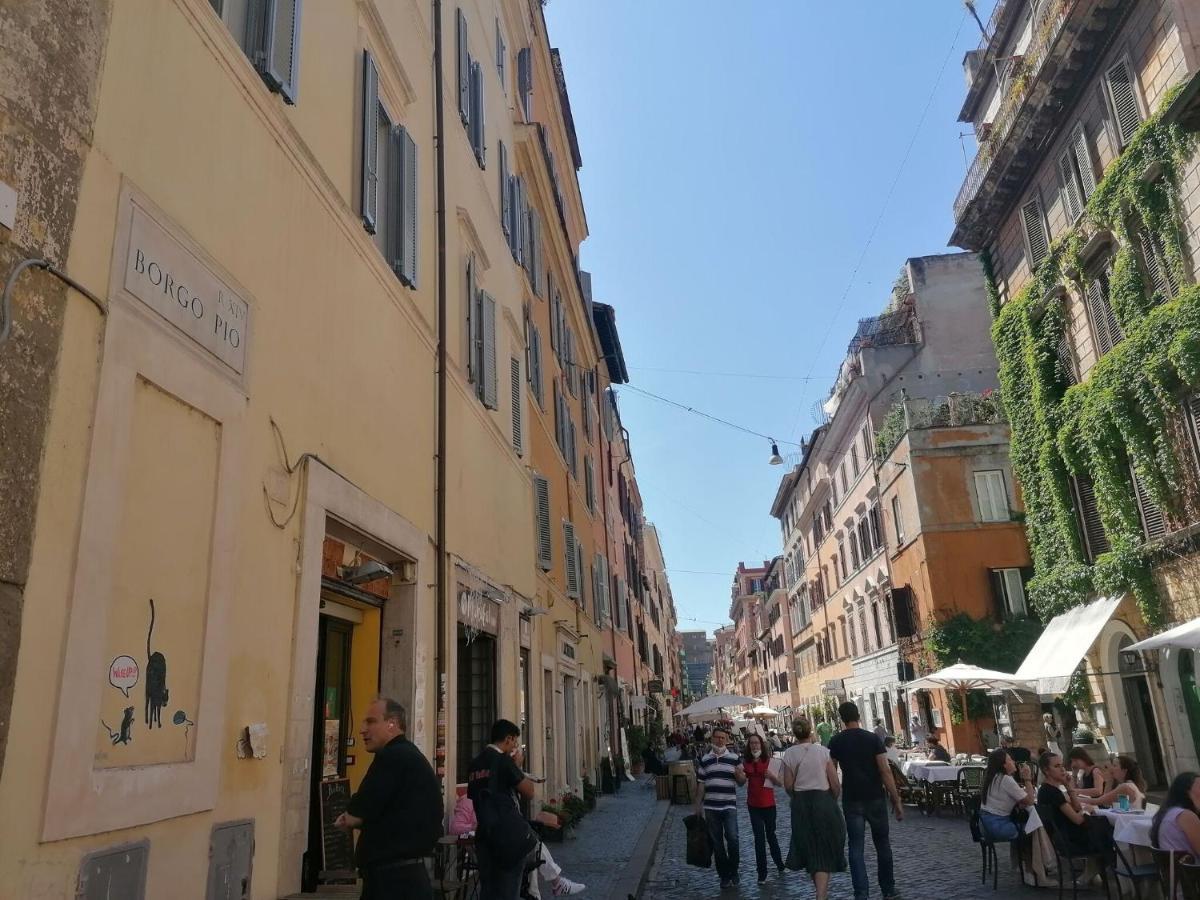 Apartamento Borgo Pio Roma Exterior foto